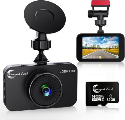 Diamond Lark Dash Cam Front with 32G SD Card